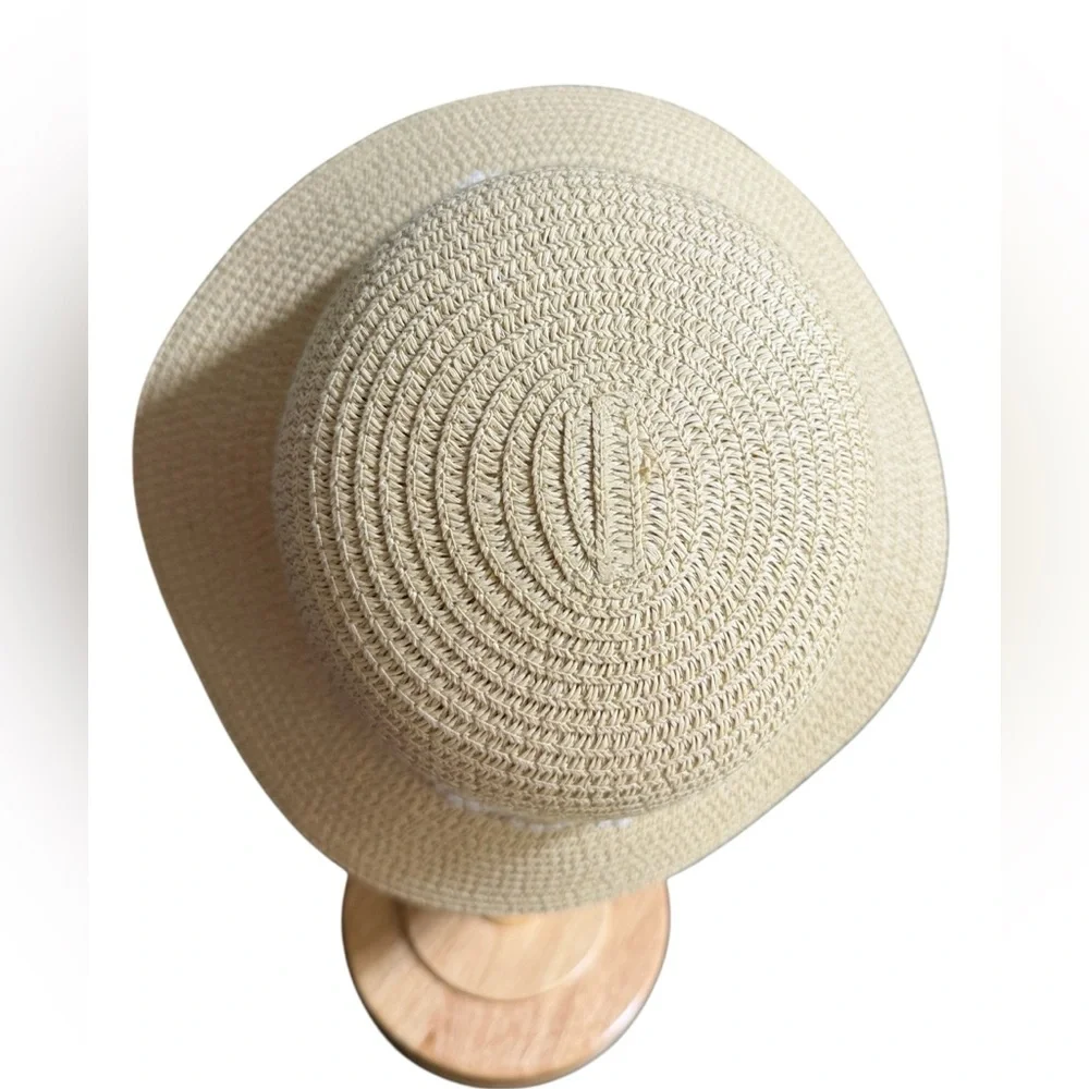 Daisy Straw Sun Hat | Cottagecore Garden Party Beach Vacation Boho Chic